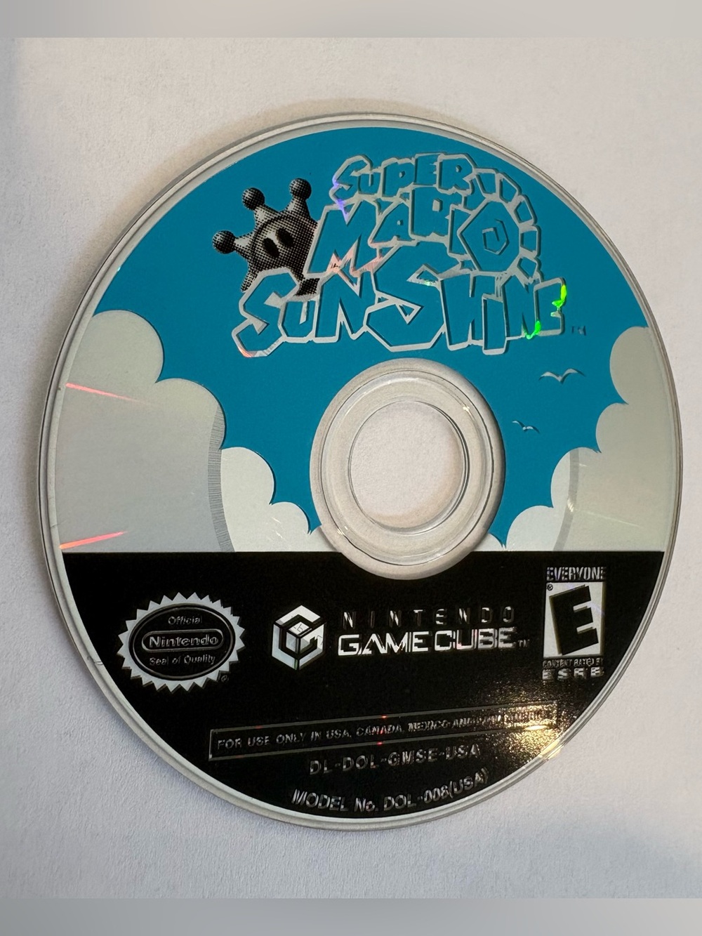 Super Mario Sunshine (Nintendo GameCube, 2002) - Disc Only - Tested & Works